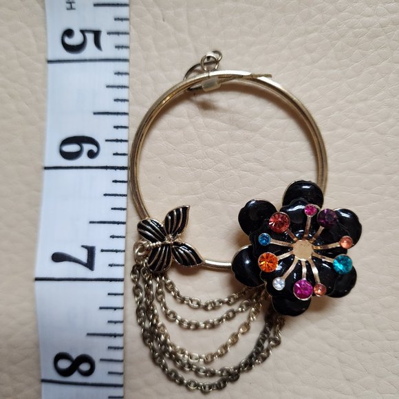 Vintage Hoop earrings - Picture 3 of 4